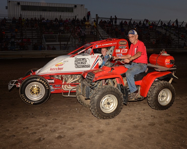 Hazen Collects Another Sprint Car Title at Gas City I69 Speedway